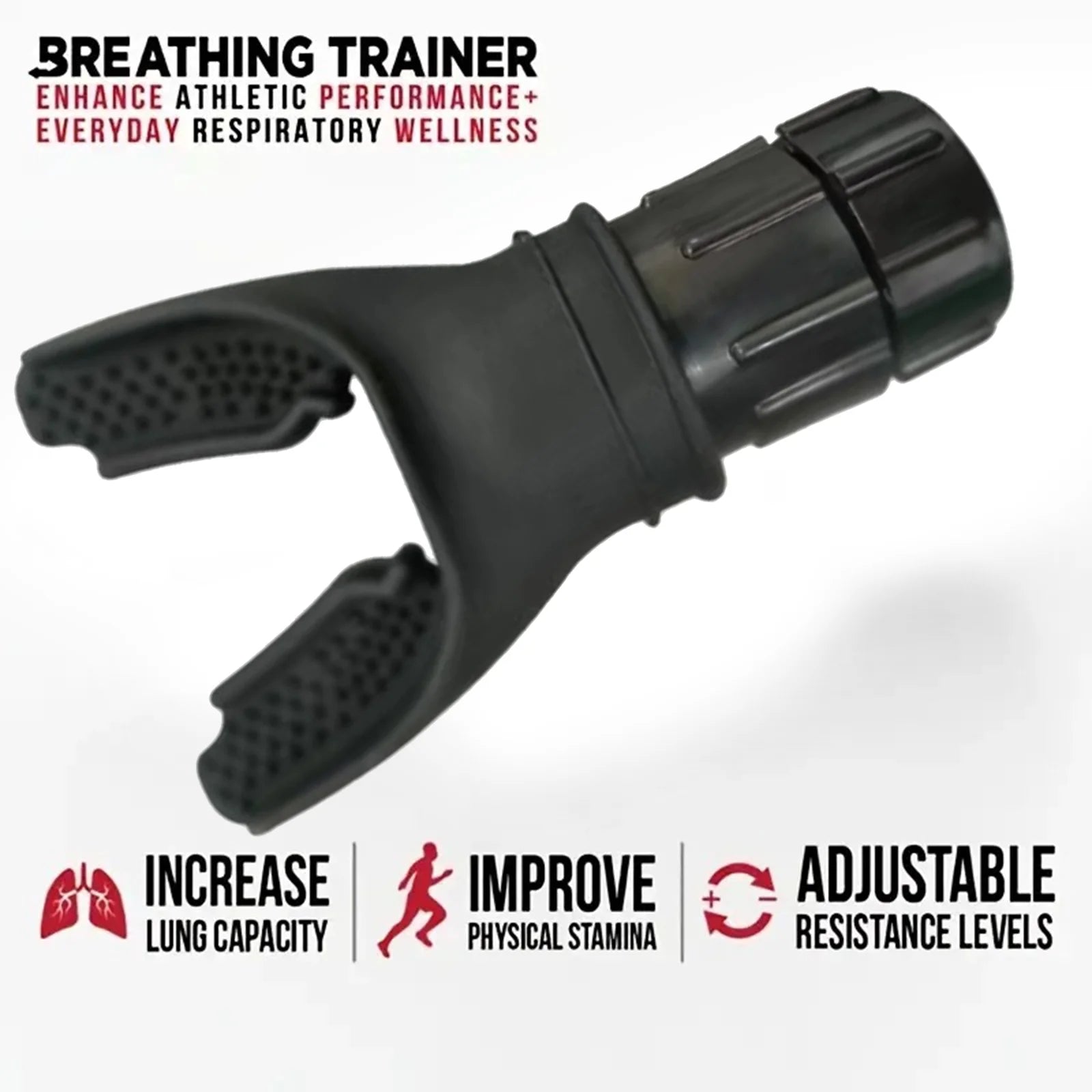  Silicone Inhale Respiratory  Breathing Fitness Trainer