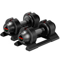 Adjustable Dumbbell,22Lb/44Lb/52Lb Set with Tray 