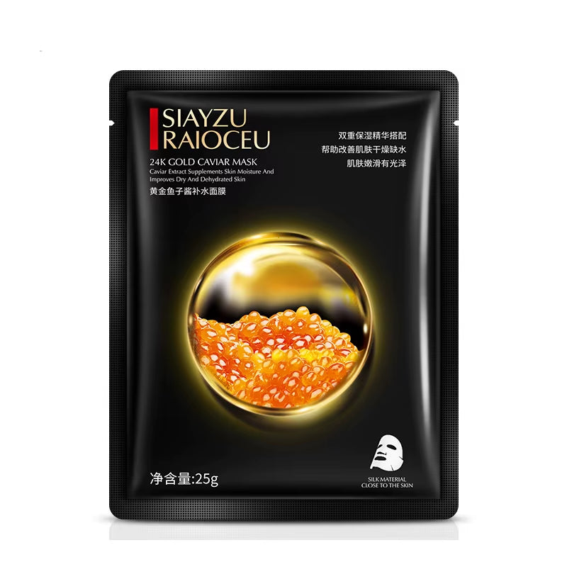 Golden Caviar Moisturizing Facial Masks 