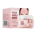 100G Peach Deep Cleansing Bubble Clay Facial Mask