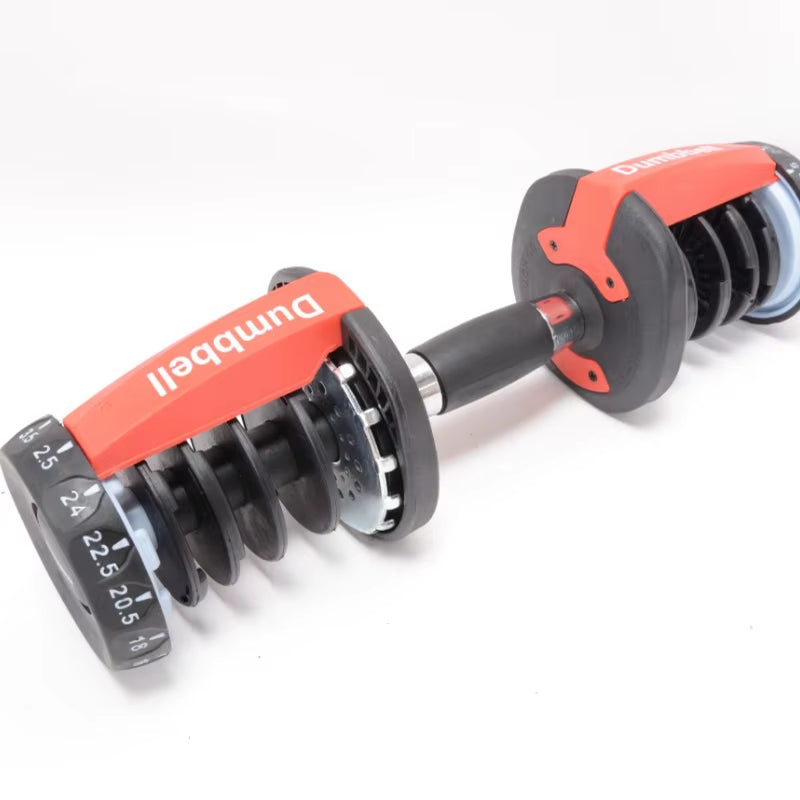 Adjustable Dumbbell Set Home Arm Training Fitness