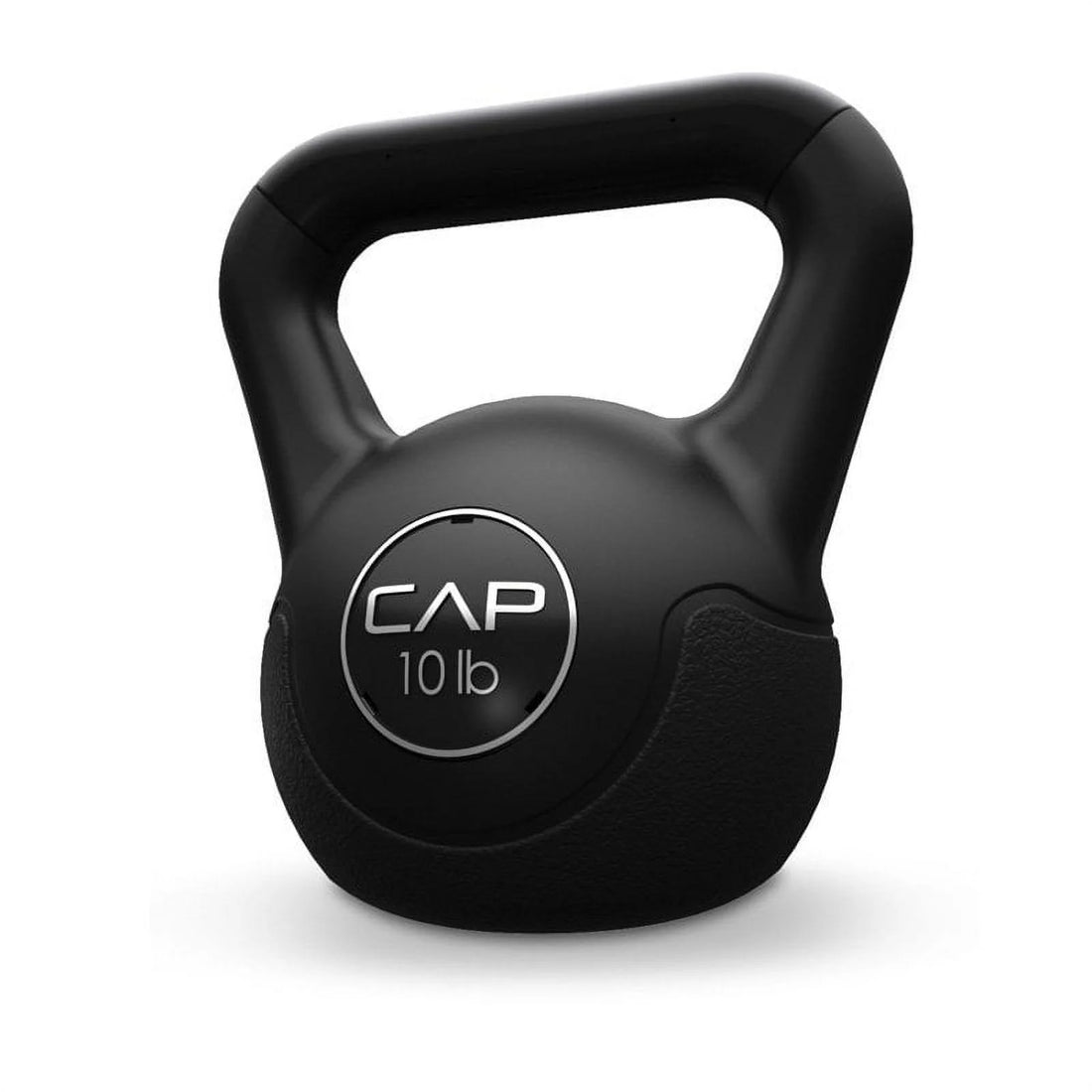 Barbell, 10 Lb Vinyl Kettlebell