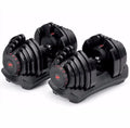 Adjustable 40Kg/90Lb Dumbbell Set with Automatic Features for Home Fitness