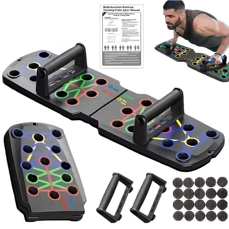 Portable Multifunctional Push-Up Board - Fitness and Muscle Training 