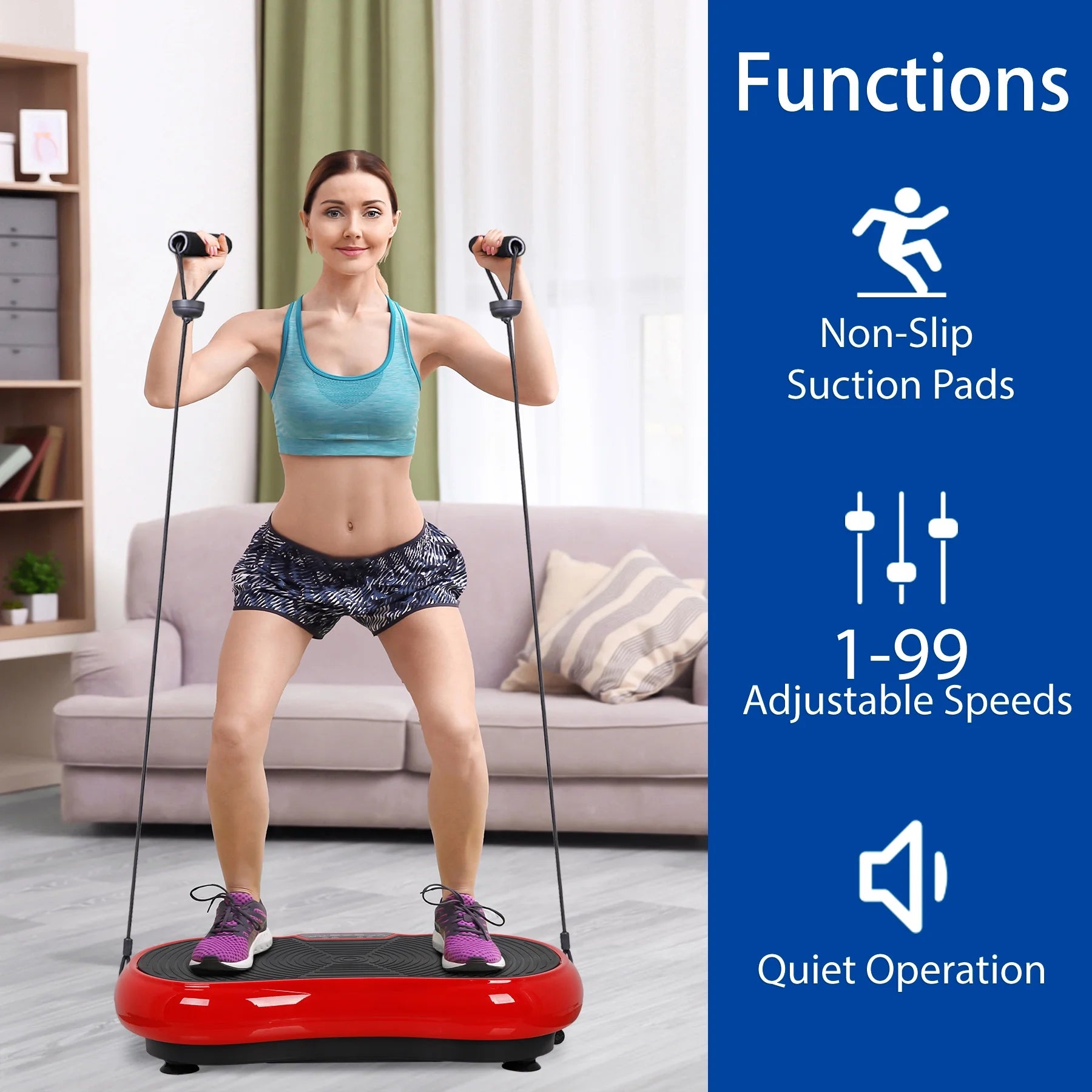 Vibration Plate Exercise Machine