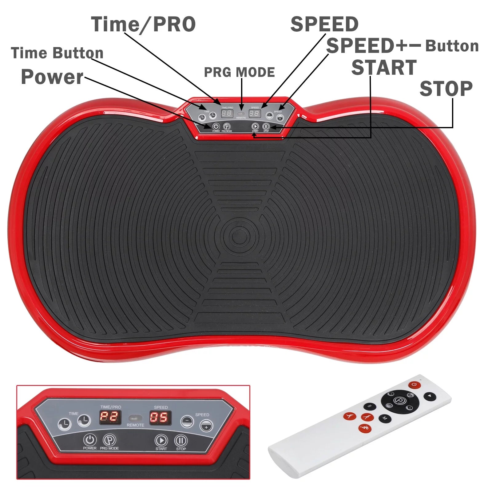 Vibration Plate Exercise Machine