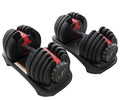 Adjustable 40Kg/90Lb Dumbbell Set with Automatic Features for Home Fitness