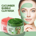 100G Peach Deep Cleansing Bubble Clay Facial Mask