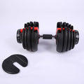 Adjustable 40Kg/90Lb Dumbbell Set with Automatic Features for Home Fitness