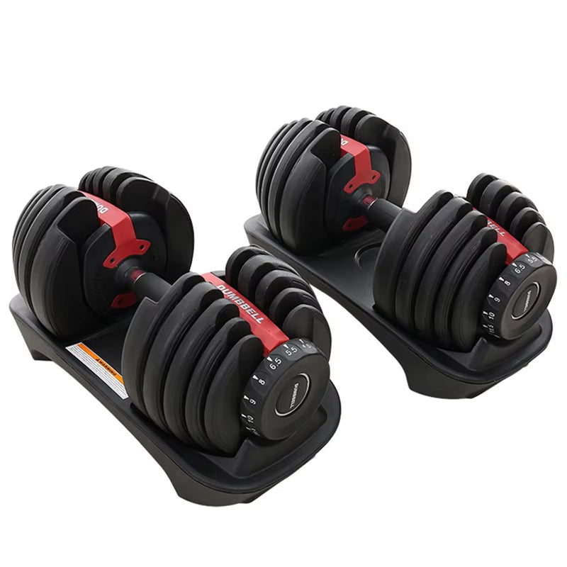 Adjustable Dumbbell Set Home Arm Training Fitness