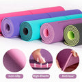  Yoga Mat 6Mm for Beginner Non Slip Yoga Sport